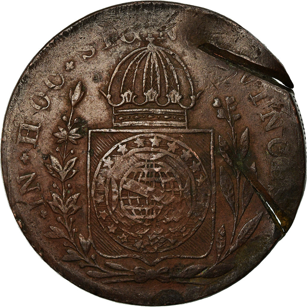 Monnaie, Brésil, MARANHAO, 20 Reis, 1835, TB+, Cuivre, KM:403