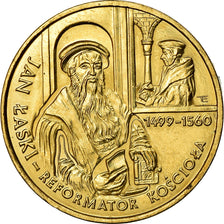 Coin, Poland, 2 Zlote, 1999, Warsaw, MS(60-62), Brass, KM:363