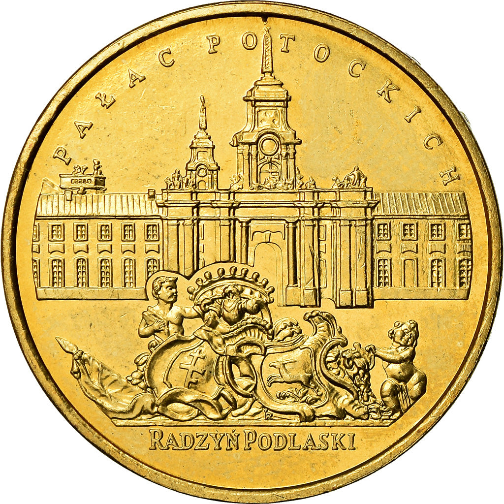 Coin, Poland, 2 Zlote, 1999, Warsaw, MS(60-62), Brass, KM:372
