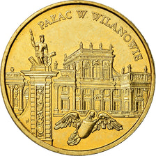 Coin, Poland, 2 Zlote, 2000, Warsaw, MS(60-62), Brass, KM:390