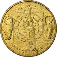 Coin, Poland, 2 Zlote, 2003, Warsaw, MS(60-62), Brass, KM:447