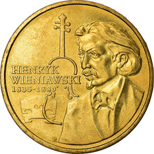 Coin, Poland, 2 Zlote, 2001, Warsaw, MS(60-62), Brass, KM:426