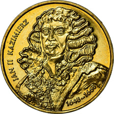 Coin, Poland, 2 Zlote, 2000, Warsaw, MS(60-62), Brass, KM:398