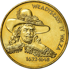Coin, Poland, 2 Zlote, 1999, Warsaw, MS(60-62), Brass, KM:368