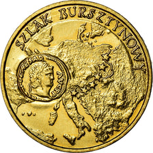 Coin, Poland, 2 Zlote, 2001, Warsaw, MS(60-62), Brass, KM:410