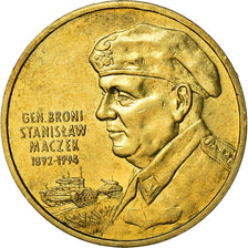 Coin, Poland, 2 Zlote, 2003, Warsaw, MS(60-62), Brass, KM:456