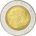 Moneda, CIUDAD DEL VATICANO, John Paul II, 500 Lire, 1985, SC, Bimetálico