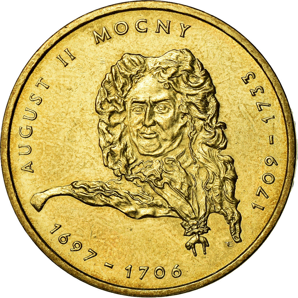 Coin, Poland, 2 Zlote, 2002, Warsaw, MS(60-62), Brass, KM:439