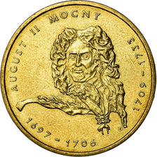 Coin, Poland, 2 Zlote, 2002, Warsaw, MS(60-62), Brass, KM:439