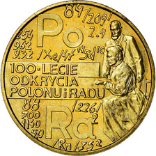 Coin, Poland, 2 Zlote, 1998, Warsaw, MS(60-62), Brass, KM:344