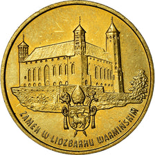 Coin, Poland, 2 Zlote, 1996, Warsaw, MS(60-62), Brass, KM:313