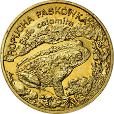 Coin, Poland, 2 Zlote, 1998, Warsaw, MS(60-62), Brass, KM:340
