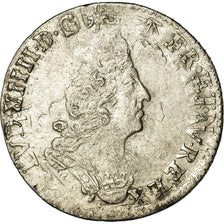 Monnaie, France, 1/12 Ecu aux palmes, Reformed on 1/16th "Ecu de Flandre" 1687
