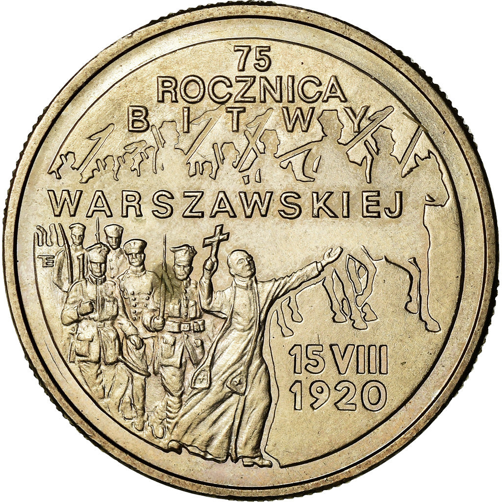 Coin, Poland, 2 Zlote, 1995, Warsaw, MS(60-62), Copper-nickel, KM:297