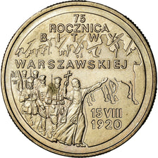 Coin, Poland, 2 Zlote, 1995, Warsaw, MS(60-62), Copper-nickel, KM:297