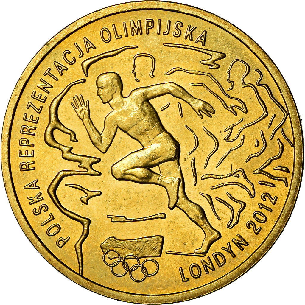 Coin, Poland, 2 Zlote, 2012, Warsaw, MS(60-62), Brass, KM:832