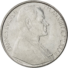 Monnaie, Cité du Vatican, John Paul II, 50 Lire, 1986, SPL, Stainless Steel