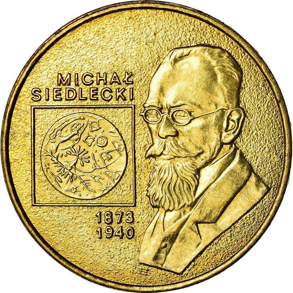 Coin, Poland, 2 Zlote, 2001, Warsaw, MS(60-62), Brass, KM:421