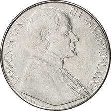 Coin, VATICAN CITY, John Paul II, 100 Lire, 1986, MS(63), Stainless Steel
