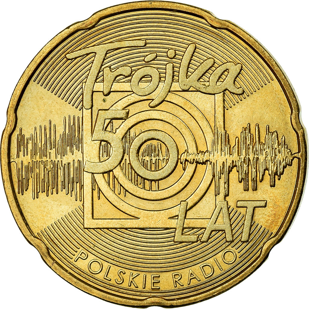 Coin, Poland, 2 Zlote, 2012, Warsaw, MS(60-62), Brass, KM:816