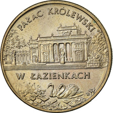 Coin, Poland, 2 Zlote, 1995, Warsaw, MS(60-62), Copper-nickel, KM:310