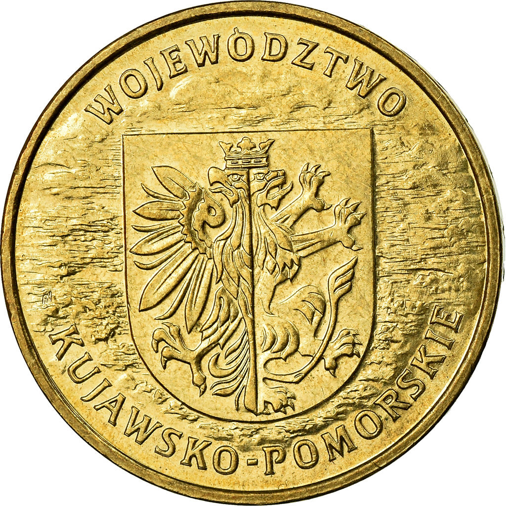 Moneta, Polonia, 2 Zlote, 2004, Warsaw, SPL, Ottone, KM:485