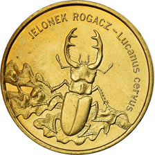 Coin, Poland, 2 Zlote, 1997, Warsaw, MS(60-62), Brass, KM:329