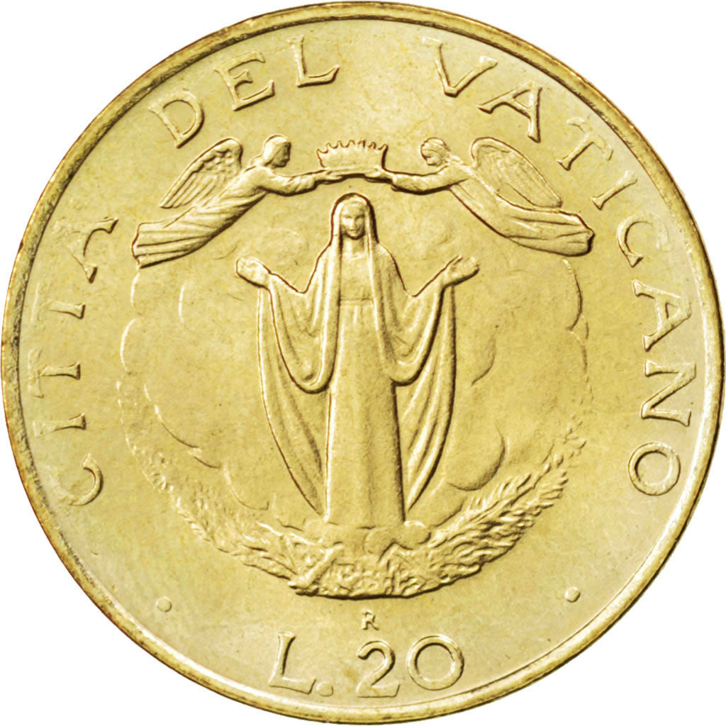 Vatican, Jean-Paul II, 20 Lire 1987, KM 200