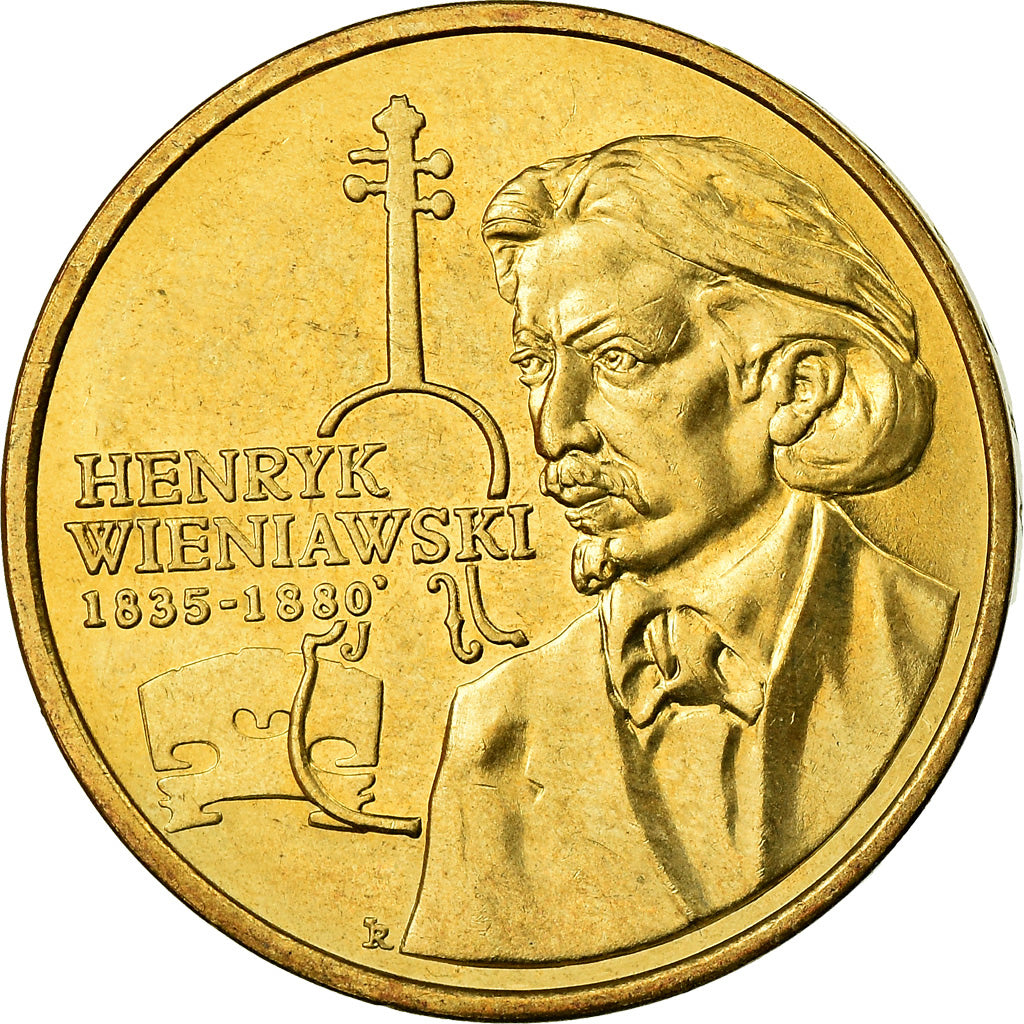 Munten, Polen, 2 Zlote, 2001, Warsaw, PR+, Tin, KM:426