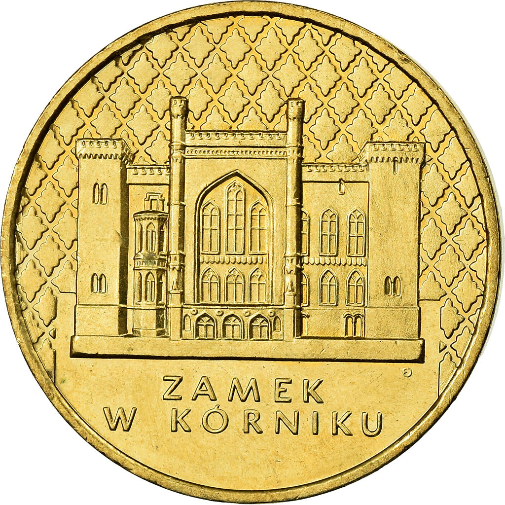 Coin, Poland, 2 Zlote, 1998, Warsaw, MS(60-62), Brass, KM:347