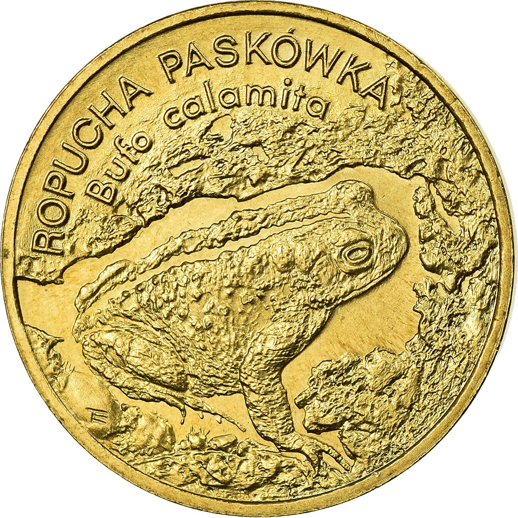 Coin, Poland, 2 Zlote, 1998, Warsaw, MS(60-62), Brass, KM:340