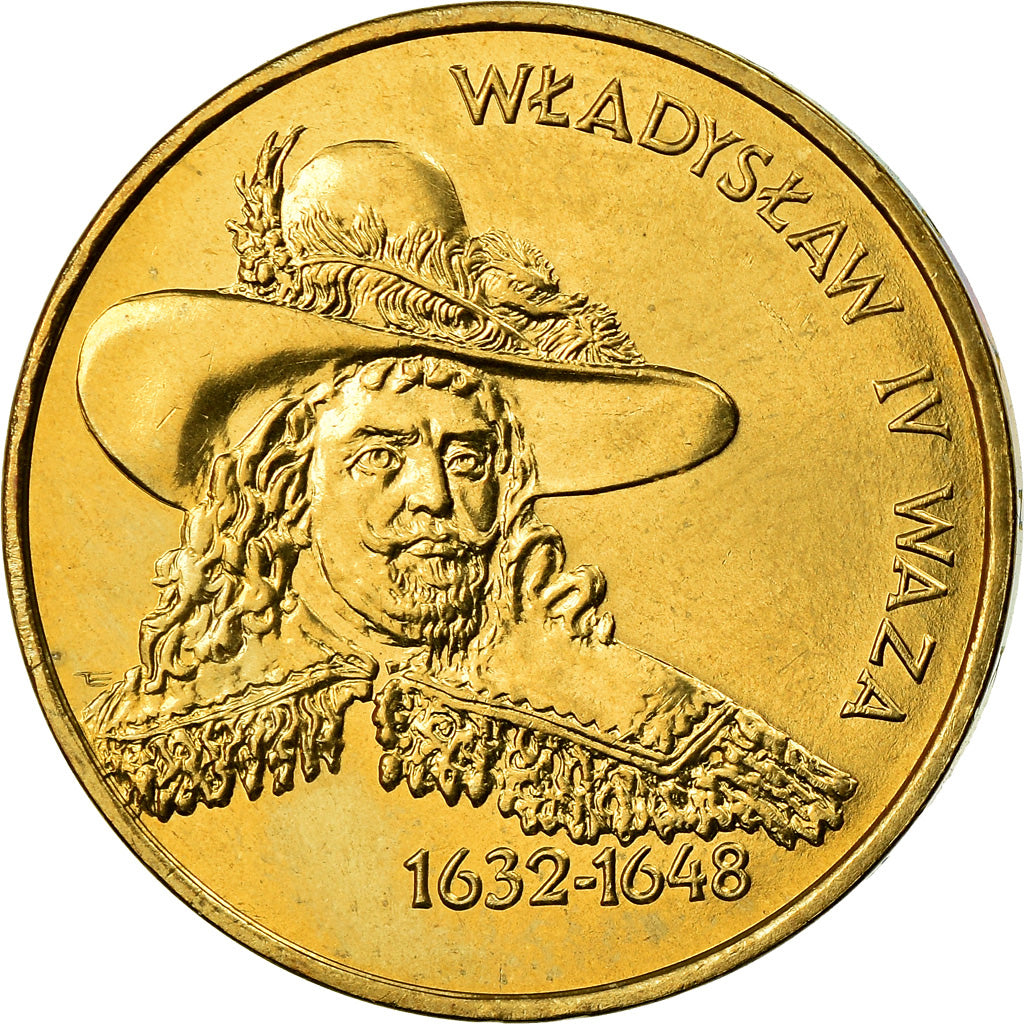 Coin, Poland, 2 Zlote, 1999, Warsaw, MS(60-62), Brass, KM:368