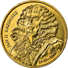 Coin, Poland, 2 Zlote, 2000, Warsaw, MS(60-62), Brass, KM:398