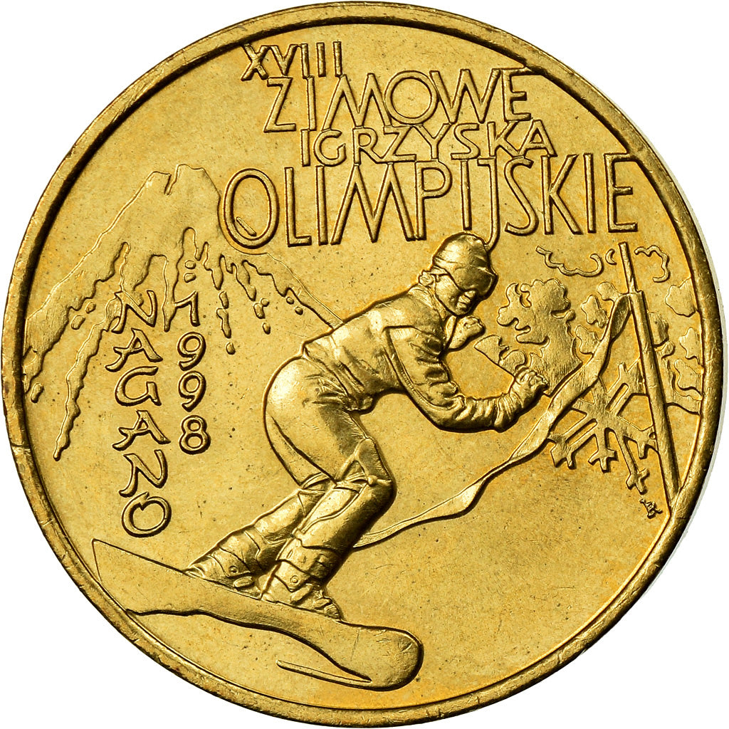 Monnaie, Pologne, 2 Zlote, 1998, Warsaw, SUP+, Laiton, KM:335