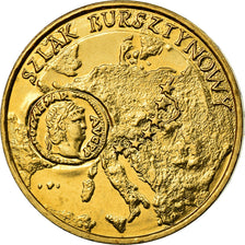 Coin, Poland, 2 Zlote, 2001, Warsaw, MS(60-62), Brass, KM:410