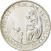 VATICAN CITY, 1000 Lire, 1987, KM #205, MS(63), Silver, 14.59