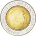 Coin, VATICAN CITY, John Paul II, 500 Lire, 1988, MS(63), Bi-Metallic, KM:211