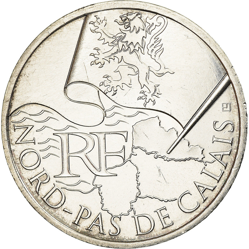 France, 10 Euro, 2010, MS(60-62), Silver, Gadoury:EU399, KM:1664
