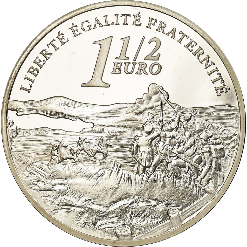 France, 1-1/2 Euro, 2005, Proof, SPL, Argent, Gadoury:EU145, KM:1431