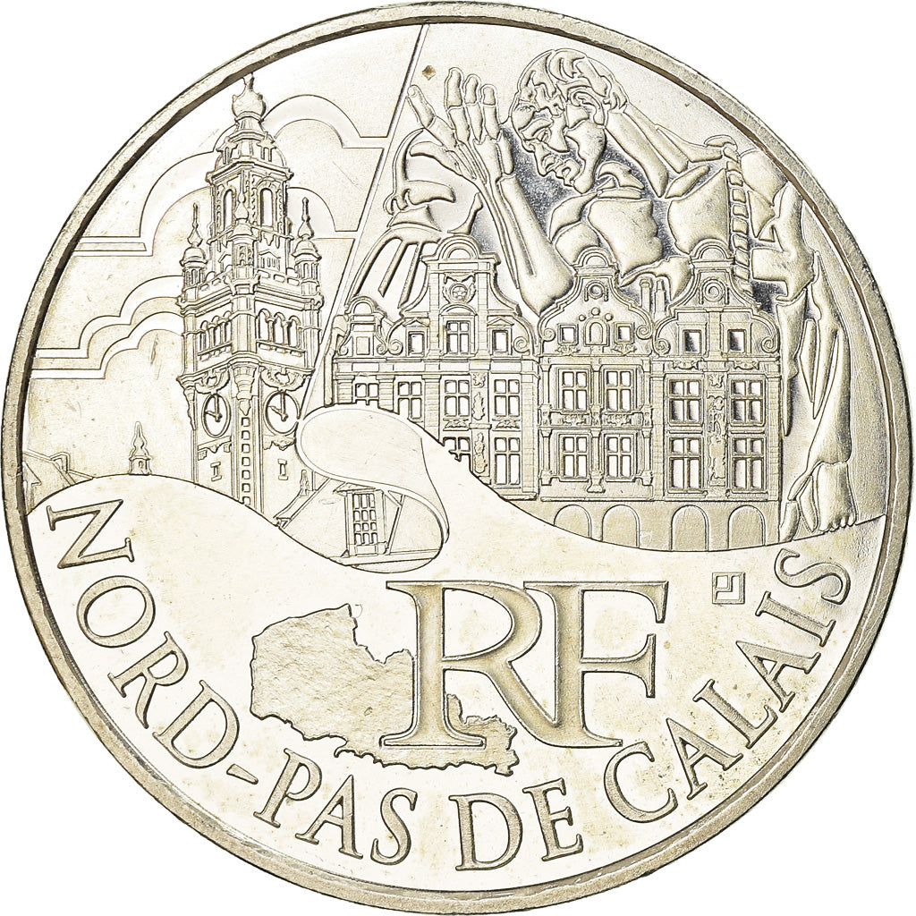 France, 10 Euro, 2011, MS(60-62), Silver, Gadoury:EU450, KM:1745