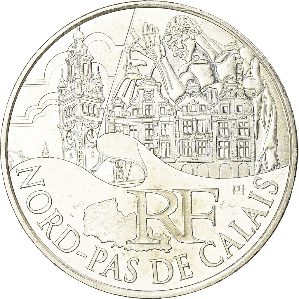 Frankrijk, 10 Euro, 2011, PR+, Zilver, Gadoury:EU450, KM:1745