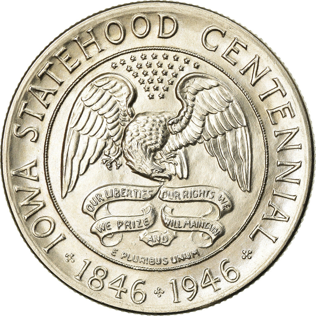 Coin, United States, Half Dollar, 1946, U.S. Mint, Philadelphia, MS(60-62)