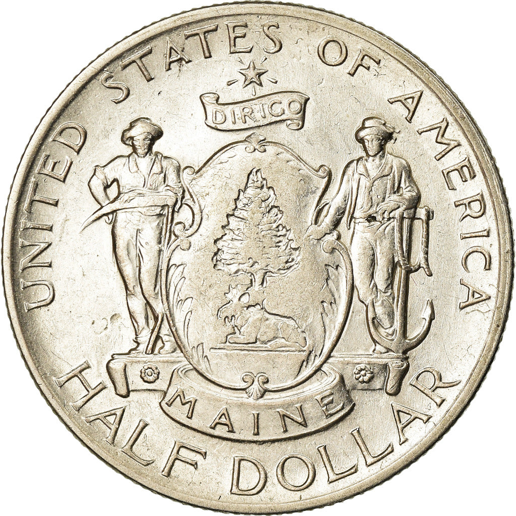 Monnaie, États-Unis, Half Dollar, 1920, U.S. Mint, Philadelphie, SUP, Argent