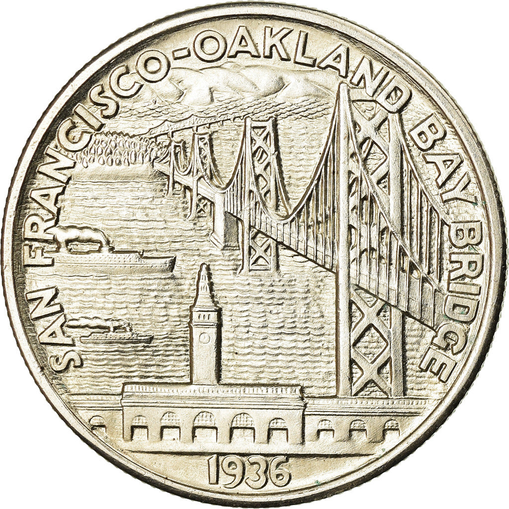 Coin, United States, Half Dollar, 1936, U.S. Mint, Philadelphia, MS(60-62)