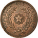 Monnaie, Paraguay, 4 Centesimos, 1870, SUP, Cuivre, KM:4.2
