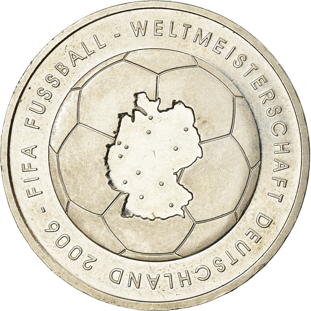 GERMANY - FEDERAL REPUBLIC, 10 Euro, 2003, MS(63), Silver, KM:223