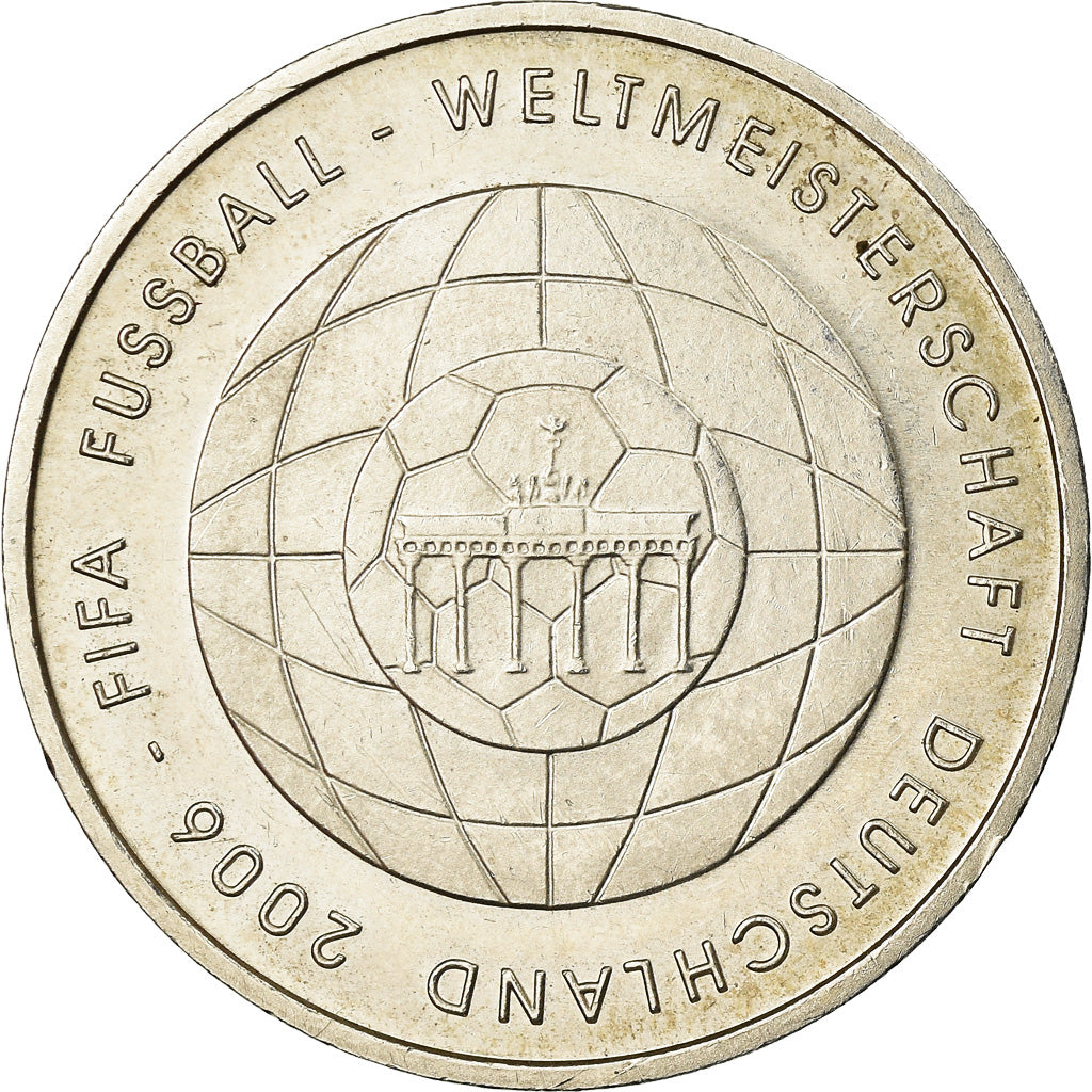 République fédérale allemande, 10 Euro, 2006, TTB+, Argent, KM:249