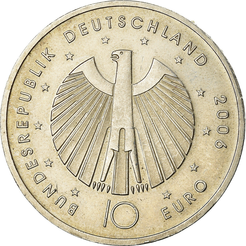 République fédérale allemande, 10 Euro, 2006, TTB+, Argent, KM:249