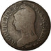 Moeda, França, Dupré, 5 Centimes, AN 8, Lille, VF(20-25), Bronze, KM:640.11