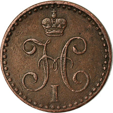 Moneta, Russia, Nicholas I, Polushka, 1/4 Kopek, 1842, St. Petersburg,EF(40-45)